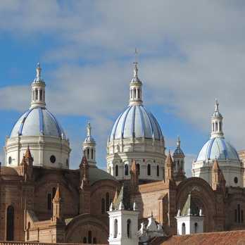Cathedral in Cuenca Ecuador
